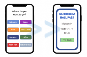 myhomework digital hall pass system